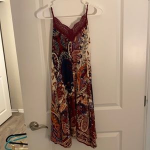 Pattern sun dress
